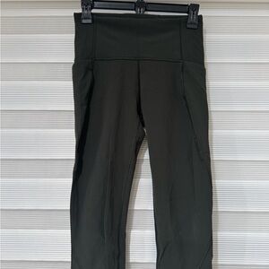 Lululemon Athletica Forest Green Leggings